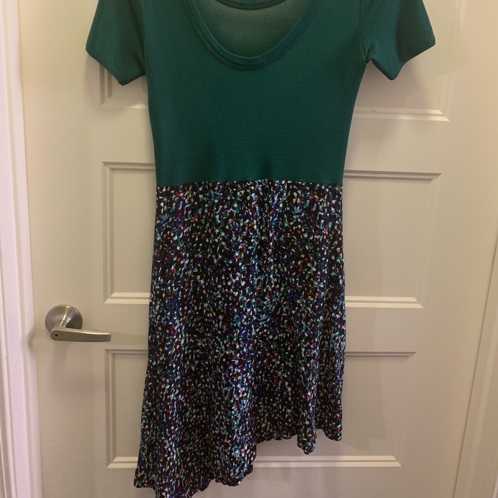 Sandro Rodeo Asymmetric Dress